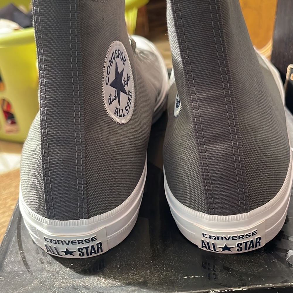 Authentic Grey  converse